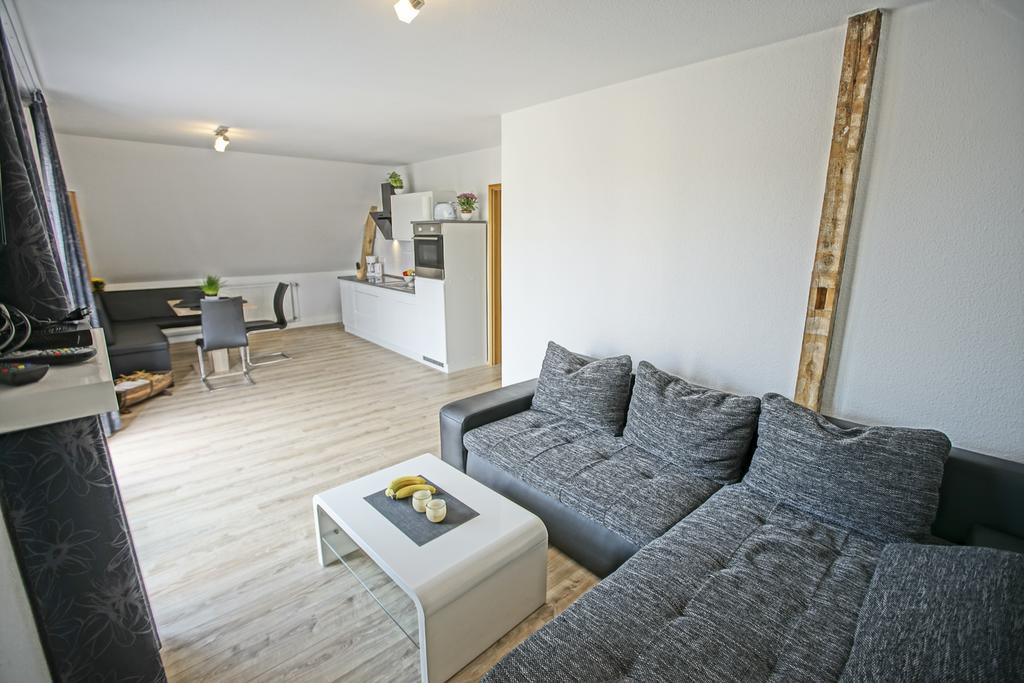 Ostseeferienhaus Oberes Apartment Monkebude Екстер'єр фото